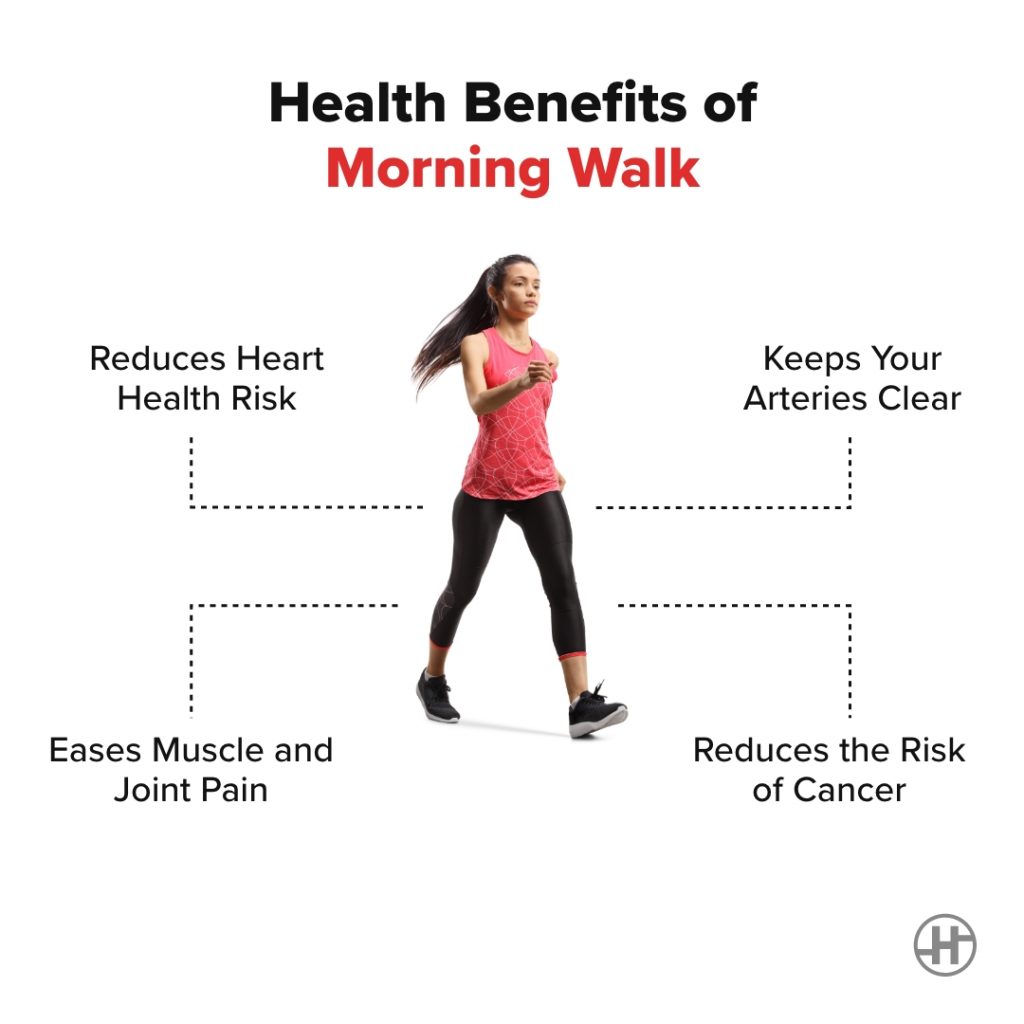 Health benefits of morning walk