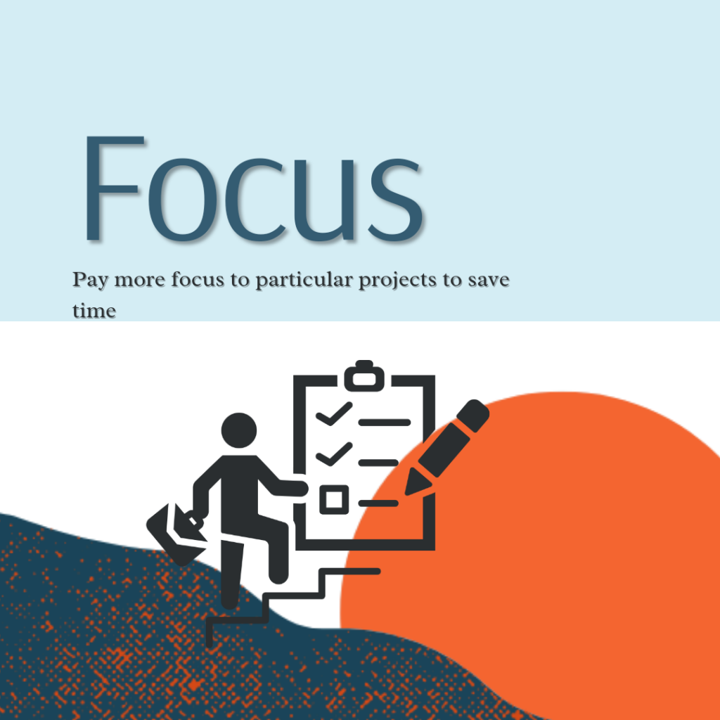 Enhance your focus for Particular Projects 
