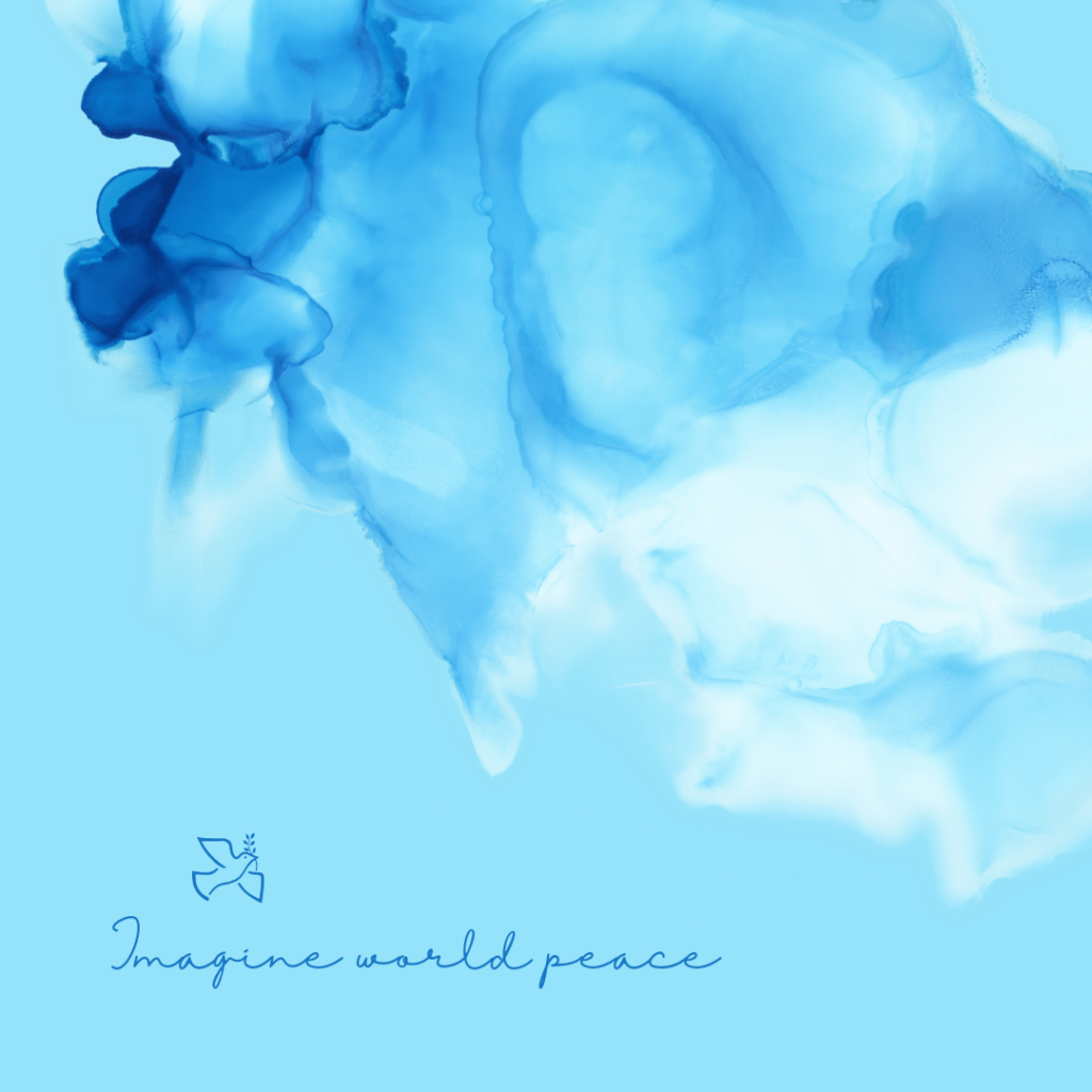 The Peaceful Effect of Blue Color 